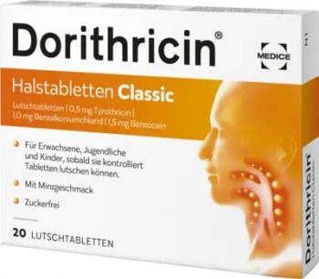Dorithricin Halstabletten Classic Produktabbildung