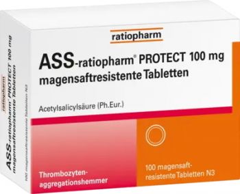 ASS-Ratio protect 100mg Produktabbildung