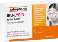 Ibu Lysin ratiopharm 400mg Produktabbildung