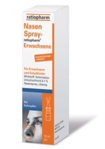 Nasenspray Ratiopharm Erwachsene Produktabbildung