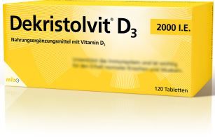 Dekristolvit D3 2000 I.E. Produktabbildung