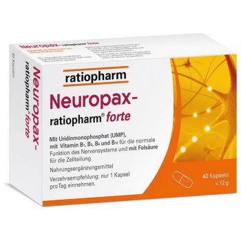 Neuropax-Ratiopharm forte Produktabbildung