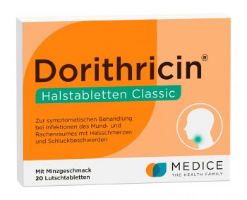 Dorithricin Halstabletten Classic Produktabbildung