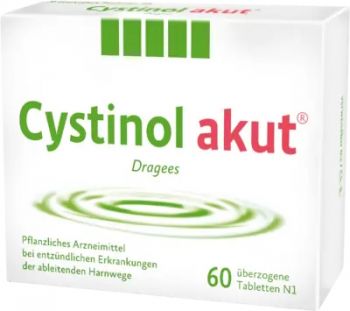 Cystinol akut Dragees Produktabbildung