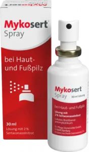 Mykosert Spray bei Haut- und Fußpilz Produktabbildung