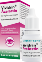 Vividrin Azelastin 0,5mg/ml Produktabbildung