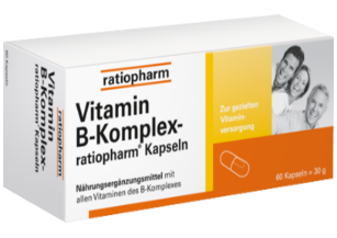 Vitamin B Komplex Ratiopharm Produktabbildung