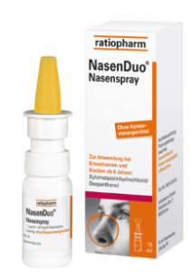Nasenduo Nasenspray Produktabbildung