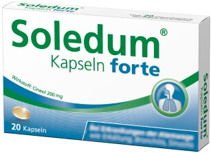 Soledum Kapseln forte Produktabbildung